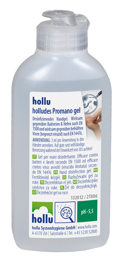 holludes Promano gel - desinfizierendes Handgel