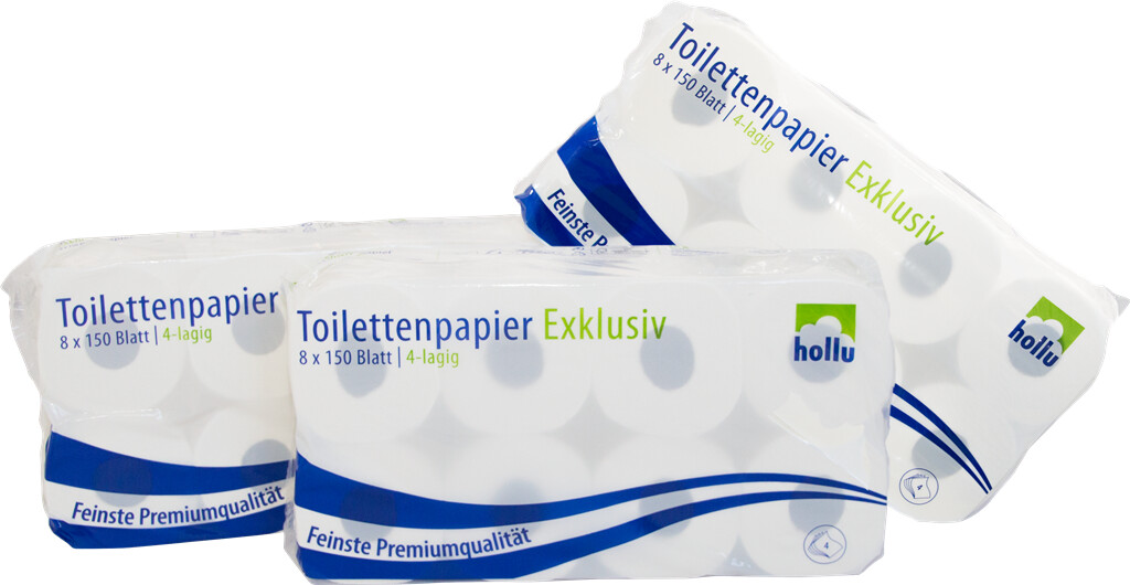 Toilettenpapier Exklusiv 4-lagig