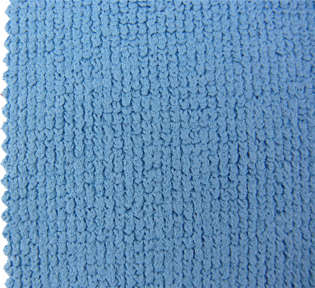 Mikrofasertuch PU beschichtet grob, blau