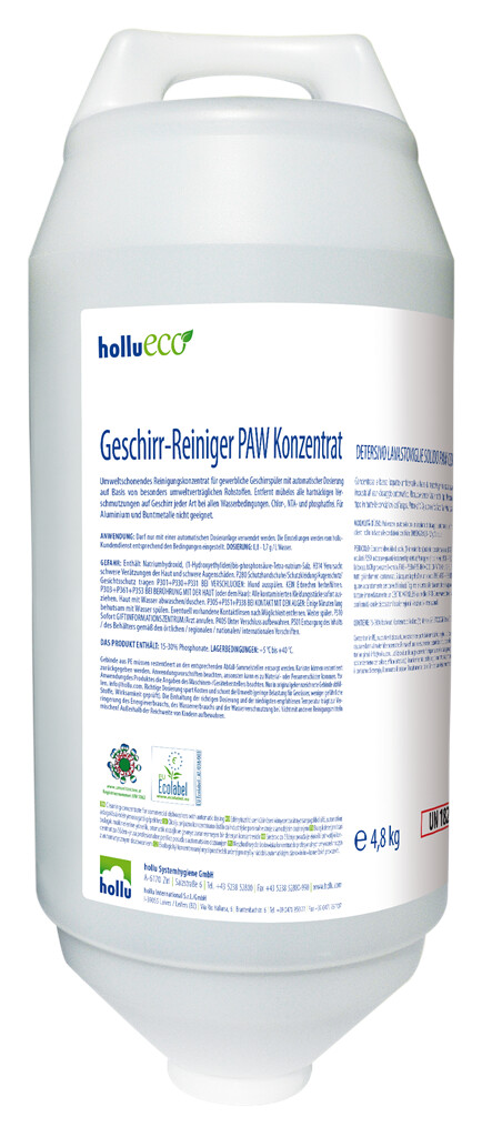 hollueco Geschirr-Reiniger PAW Konzentrat