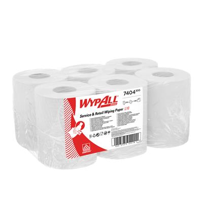 KC Wypall L10 Extra Wischtuch, 1-lagig, weiß (7404)