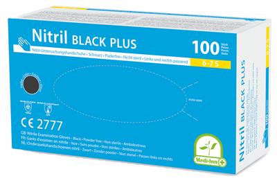 Nitril Black Plus, Einweghandschuh, XL, schwarz