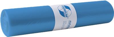 Müllsack 120 Liter, blau, 700x1100mm, µ30, LDPE (20002)