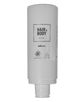 hollucare Hair & Body All in One, Flasche 370 ml weiß