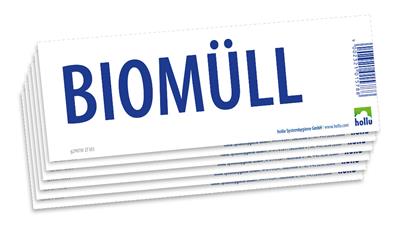 Piktogramm 'Biomüll', 185 x 63 mm