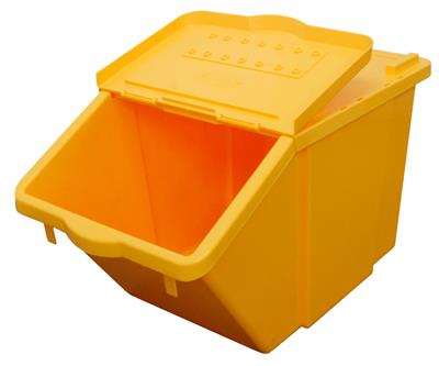 MTS-Box gelb (Kunststoff)