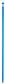 Vikan Ultrahygienischer Stiel, blau, 150cm (29623)